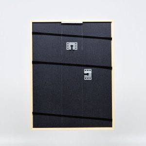 Effect Solid Wood Frame Profile 20 white 20x25 cm Acrylic Glass