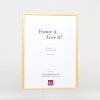 Effect Solid Wood Frame Profile 20 white 20x25 cm Acrylic Glass
