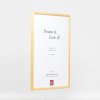 Effect Solid Wood Frame Profile 20 white 20x25 cm Acrylic Glass