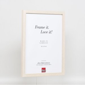 Efekt Rama drewniana Profil 33 biały 20x25 cm Szkło zwykłe
