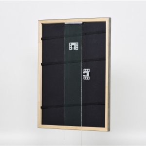 Efekt Rama drewniana profil 2070 szkło akrylowe 20x25 cm srebrna