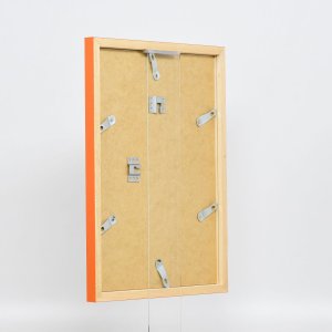 Ramka drewniana Top Cube 21x28 cm pomarańczowa Szkło Antireflex
