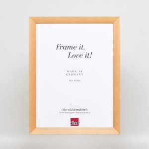 Efekt Drewniana rama Top N brzoza 21x28 cm szkło muzealne