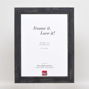 Effect Solid Wood Picture Frame 2240 czarna 24x30 cm szkło antyrefleksyjne