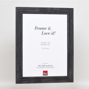Effect Solid Wood Picture Frame 2240 czarna 24x30 cm szkło antyrefleksyjne
