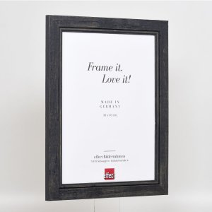 Effect Solid Wood Picture Frame 2240 czarna 24x30 cm szkło antyrefleksyjne
