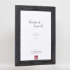 Effect Solid Wood Picture Frame 2240 czarna 24x30 cm szkło antyrefleksyjne