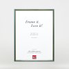 Efekt Drewniana rama Profil 23 niebieski 25x35 cm Szkło muzealne