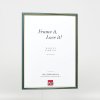 Efekt Drewniana rama Profil 23 niebieski 25x35 cm Szkło muzealne