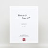 Efekt drewniana rama profil 2210 biały 25x60 cm szkło antyrefleksyjne