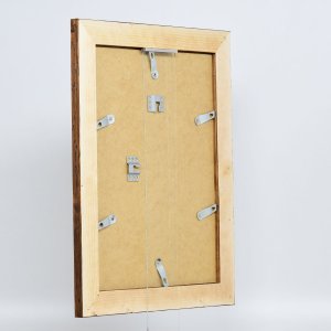 Efekt Drewniana rama 2400 brąz 25x60 cm Szkło akrylowe
