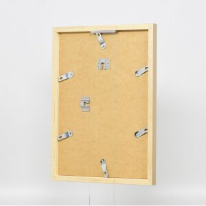 Drewniana rama Top Cube 25x60 cm złote szkło muzealne