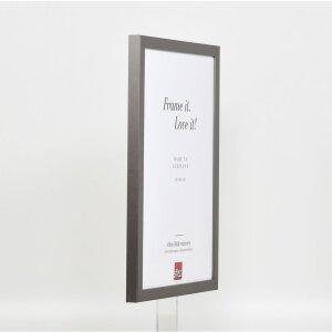 Ramka drewniana Top Cube 25x70 cm platinum szkło zwykłe