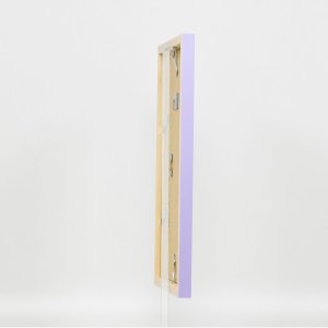 Ramka drewniana Top Cube 25x70 cm liliowe szkło antyrefleksyjne