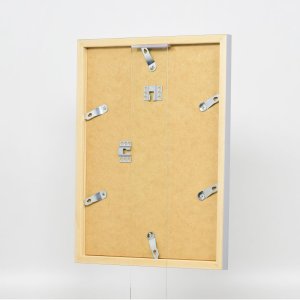 Drewniana rama Top Cube 25x70 cm srebrne szkło antyrefleksyjne