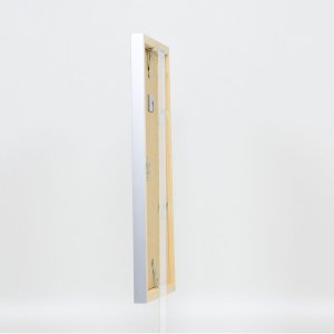 Drewniana rama Top Cube 25x70 cm srebrne szkło antyrefleksyjne
