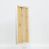 Drewniana rama Top Cube 25x70 cm srebrne szkło antyrefleksyjne