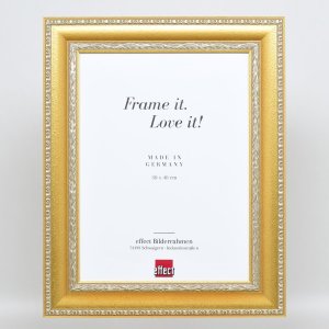 Efekt Barokowa rama na zdjęcia Profil 31 złoty 25x70 cm Szkło muzealne