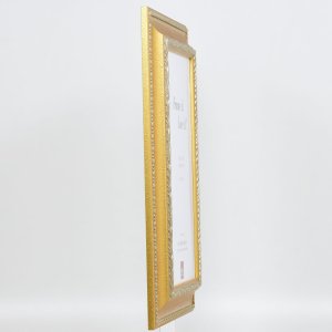 Efekt Barokowa rama na zdjęcia Profil 31 złoty 25x70 cm Szkło muzealne