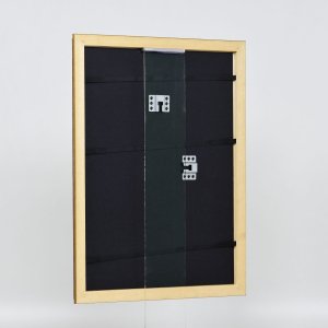 Efekt drewniana rama profil 21 orzech brąz 25x80 cm normalne szkło