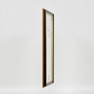 Efekt drewniana rama profil 21 orzech brąz 25x80 cm normalne szkło