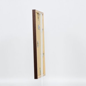 Efekt rama drewniana profil 33 wenge 25x80 cm szkło akrylowe
