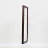 Efekt rama drewniana profil 33 wenge 25x80 cm szkło akrylowe