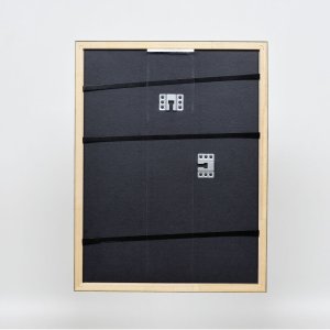 Efekt drewniana rama profil 2070 szkło zwykłe 27x48 cm złoty