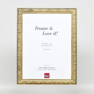 Efekt drewniana rama profil 94 złoty 29,7x42 cm szkło antyrefleksyjne