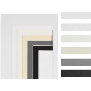 Passepartout fazowane - 40x50 cm - chamois