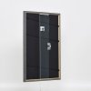 Efekt rama z litego drewna profil 25 żółty 30x30 cm szkło przezroczyste