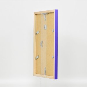 Drewniana rama Top Cube 30x30 cm fioletowe szkło antyrefleksyjne