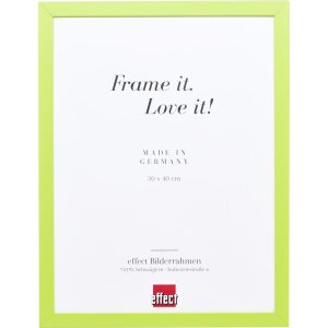 Drewniana rama Top Cube 30x30 cm zielone szkło...