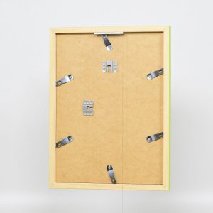 Drewniana rama Top Cube 30x30 cm zielone szkło antyrefleksyjne