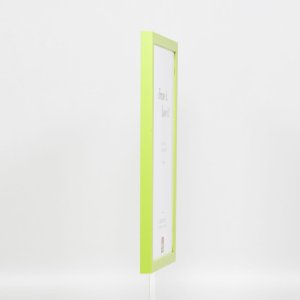 Drewniana rama Top Cube 30x30 cm zielone szkło antyrefleksyjne