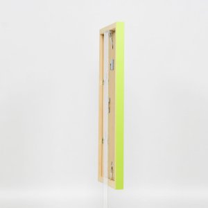 Drewniana rama Top Cube 30x30 cm zielone szkło antyrefleksyjne