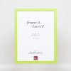 Drewniana rama Top Cube 30x30 cm zielone szkło antyrefleksyjne
