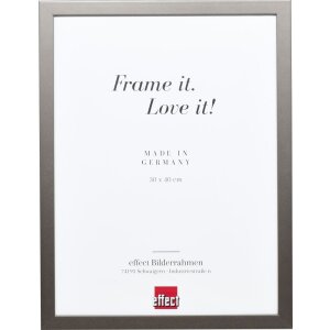 Drewniana rama Top Cube 30x30 cm platynowe szkło...