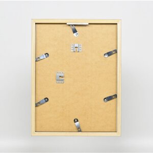 Drewniana rama Top Cube 30x30 cm platynowe szkło antyrefleksyjne