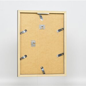 Drewniana rama Top Cube 30x30 cm platynowe szkło antyrefleksyjne