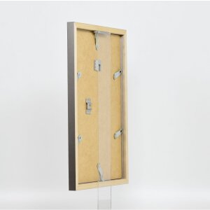 Drewniana rama Top Cube 30x30 cm platynowe szkło antyrefleksyjne