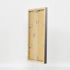 Drewniana rama Top Cube 30x30 cm platynowe szkło antyrefleksyjne