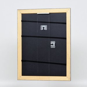 Efekt Rama drewniana Profil 94 srebrny 30x30 cm Szkło zwykłe