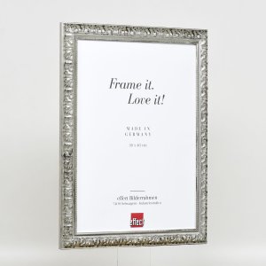 Efekt Rama drewniana Profil 94 srebrny 30x30 cm Szkło zwykłe
