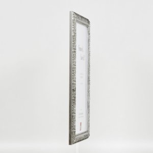 Efekt Rama drewniana Profil 94 srebrny 30x30 cm Szkło zwykłe