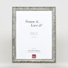 Efekt Rama drewniana Profil 94 srebrny 30x30 cm Szkło zwykłe