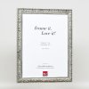 Efekt Rama drewniana Profil 94 srebrny 30x30 cm Szkło zwykłe