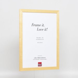 Efekt drewniana rama profil 2210 naturalny 30x40 cm szkło antyrefleksyjne