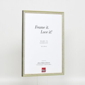 Effect Solid Wood Frame Profil 25 zielony 30x45 cm szkło przezroczyste