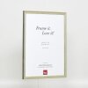 Effect Solid Wood Frame Profil 25 zielony 30x45 cm szkło przezroczyste